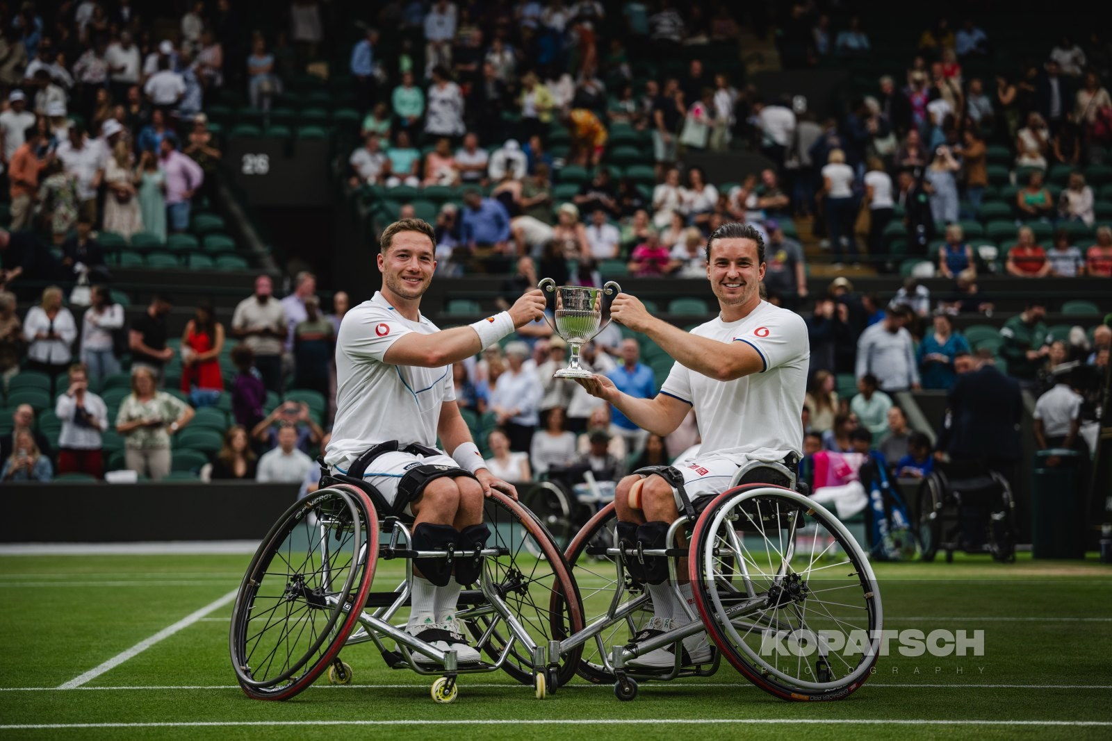 Doubles Alfie Hewett (GBR) and Gordon Reid (GBR) — 2023 Wimbledon