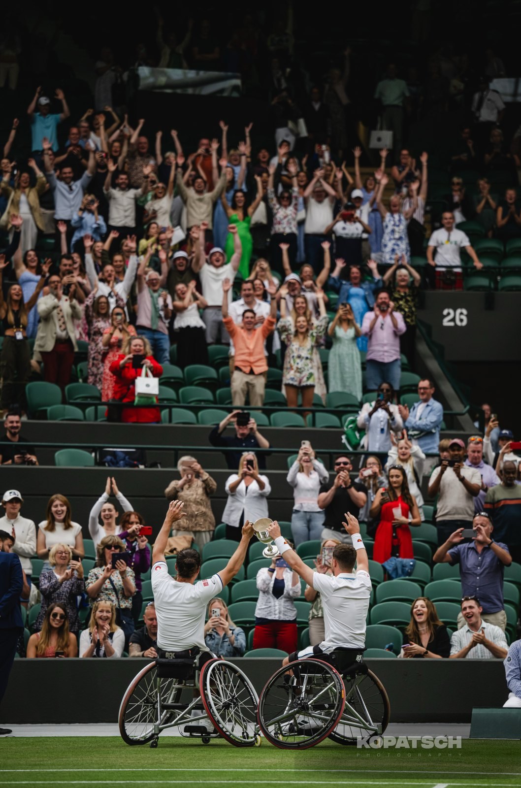 Doubles Alfie Hewett (GBR) and Gordon Reid (GBR) — 2023 Wimbledon