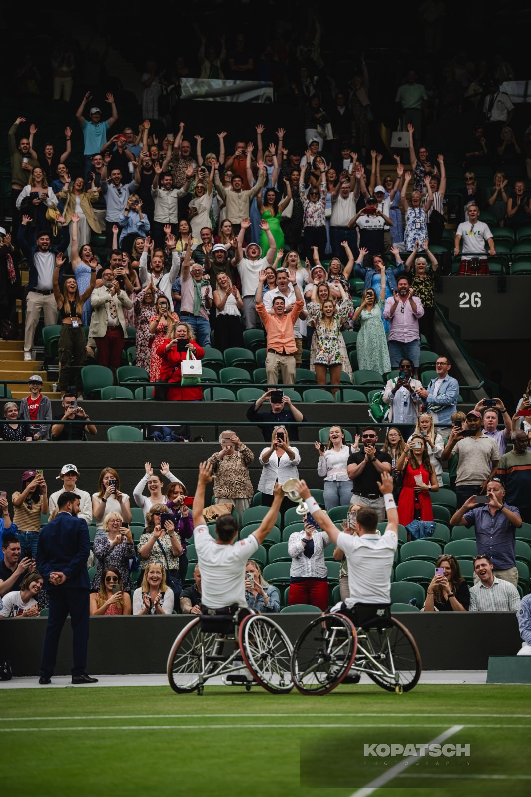 Doubles Alfie Hewett (GBR) and Gordon Reid (GBR) — 2023 Wimbledon