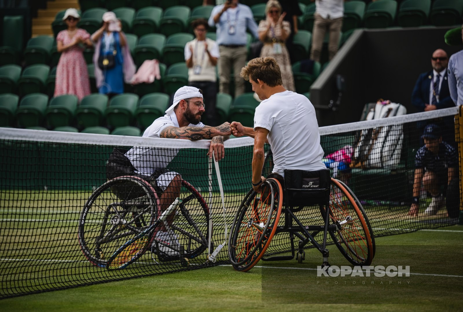 Niels Vink (NED) and Heath Davidson (AUS) — 2023 Wimbledon