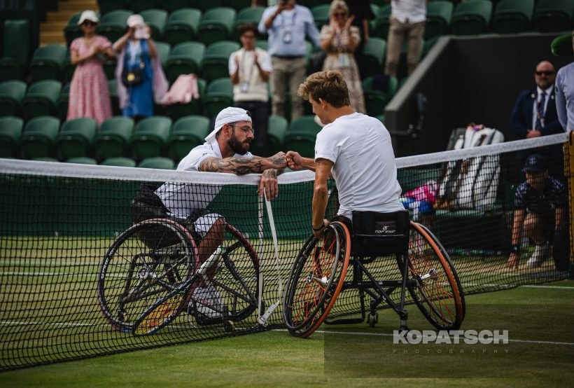 Niels Vink (NED) and Heath Davidson (AUS) · Niels Vink (NED) and Heath Davidson — 2023 Wimbledon