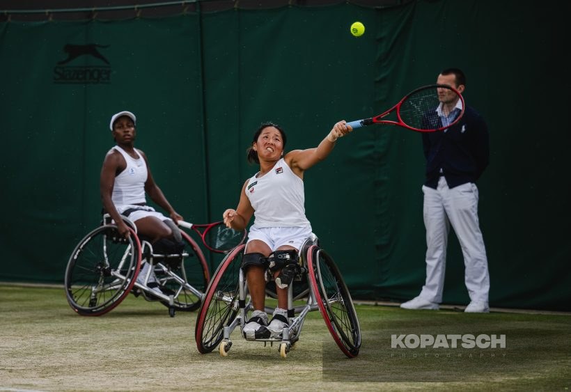 Doubles Yui Kamiji (JPN) and Kgothatso Montjane (RSA) · Doubles Yui Kamiji (JPN) and Kgothatso Montjane — 2023 Wimbledon