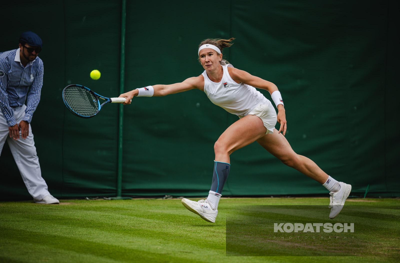 Nikola Bartunkova (CZE) — 2023 Wimbledon