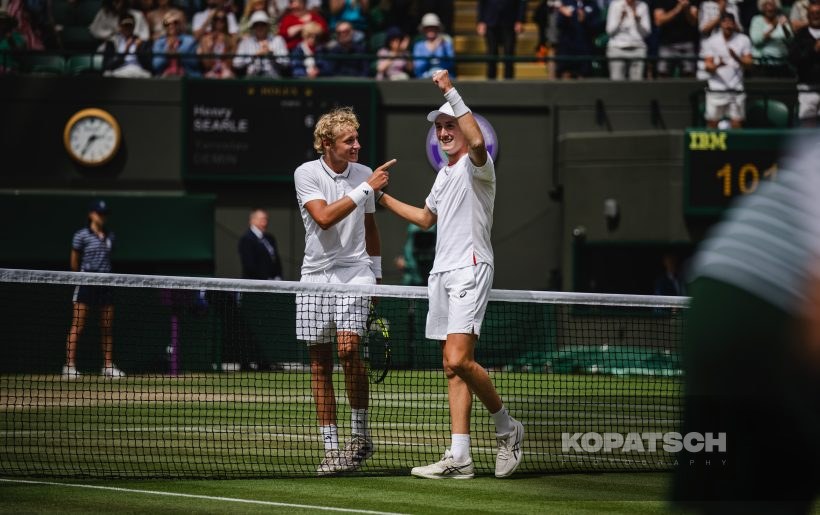 Henry Searle (GBR) and Yaroslav Demin (RUS) · Henry Searle (GBR) and Yaroslav Demin — 2023 Wimbledon