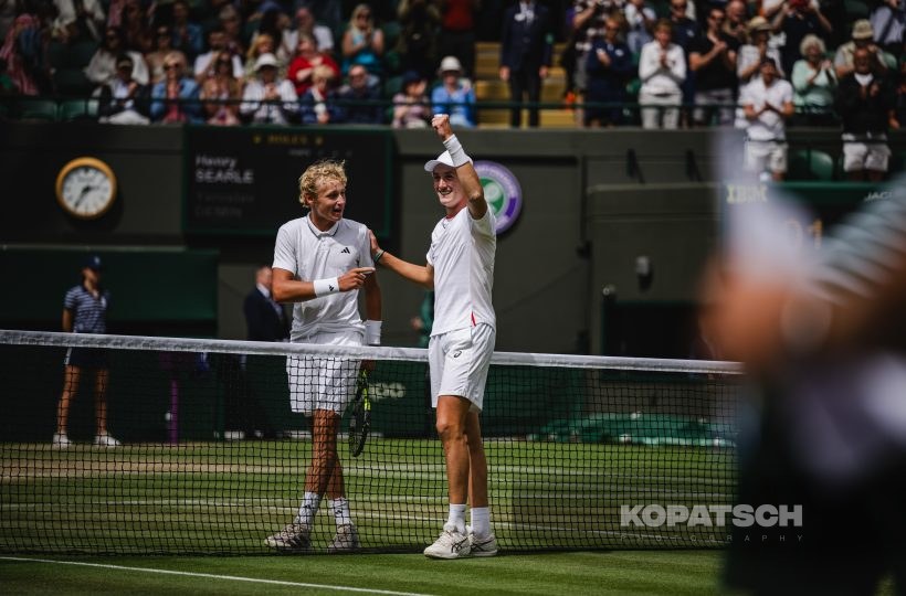 Henry Searle (GBR) and Yaroslav Demin (RUS) · Henry Searle (GBR) and Yaroslav Demin — 2023 Wimbledon