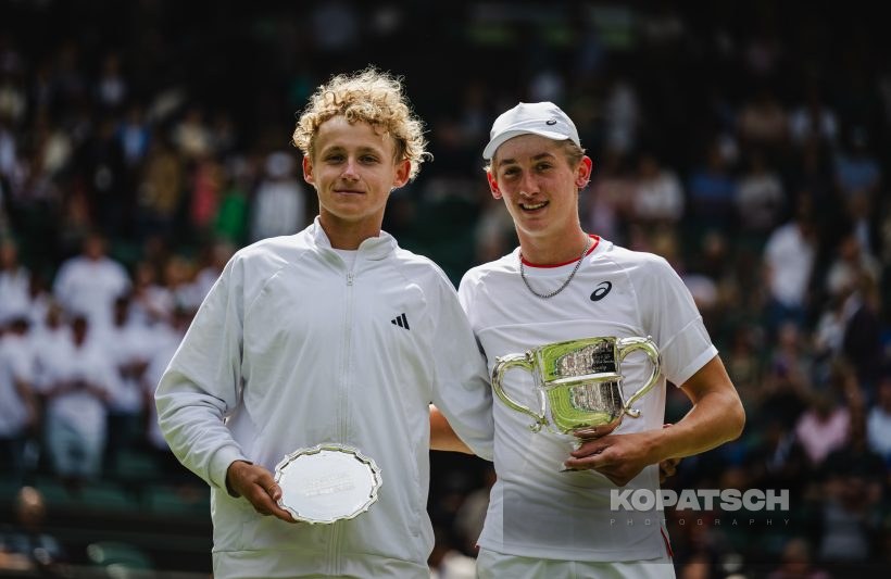 Henry Searle (GBR) and Yaroslav Demin (RUS) · Henry Searle (GBR) and Yaroslav Demin — 2023 Wimbledon