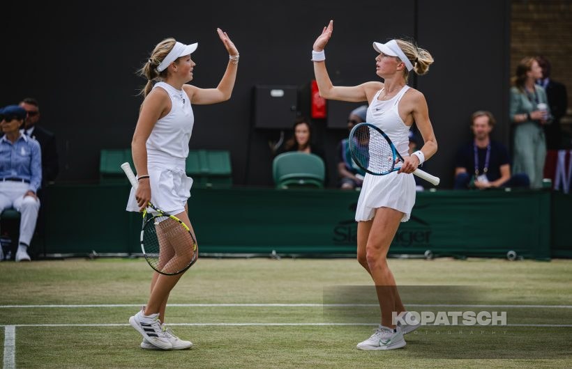 Doubles Alena Kovackova (CZE) and Laura Samsonova (CZE) · Doubles Alena Kovackova (CZE) and Laura Samsonova — 2023 Wimbledon