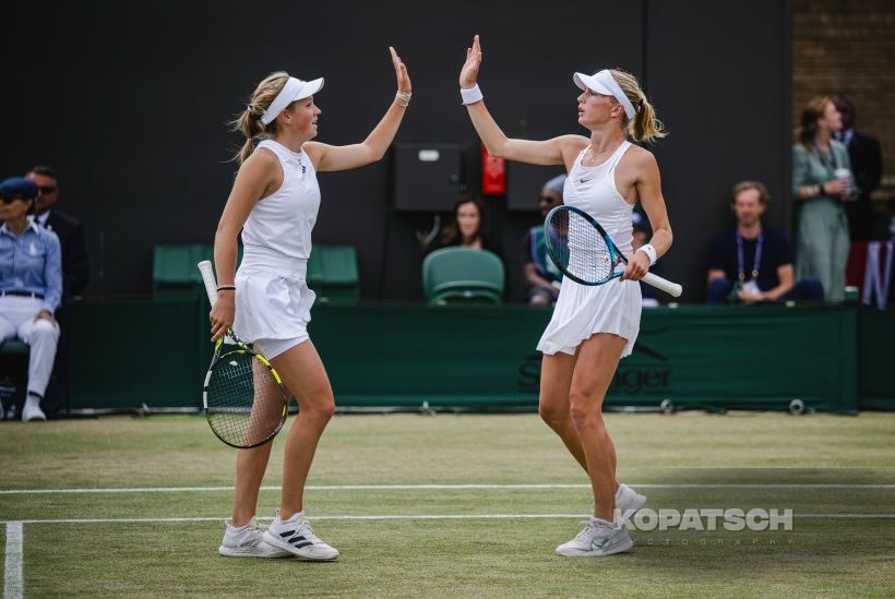 Doubles Alena Kovackova (CZE) and Laura Samsonova (CZE) · Doubles Alena Kovackova (CZE) and Laura Samsonova — 2023 Wimbledon