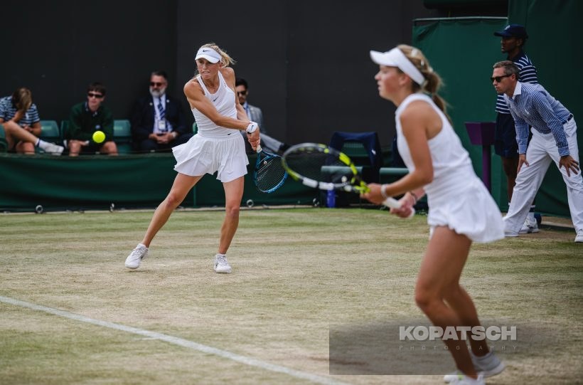 Doubles Alena Kovackova (CZE) and Laura Samsonova (CZE) · Doubles Alena Kovackova (CZE) and Laura Samsonova — 2023 Wimbledon