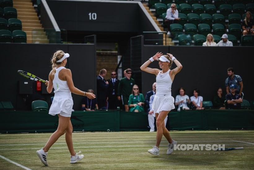 Doubles Alena Kovackova (CZE) and Laura Samsonova (CZE) · Doubles Alena Kovackova (CZE) and Laura Samsonova — 2023 Wimbledon