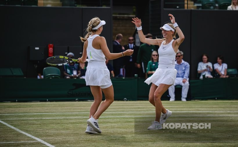 Doubles Alena Kovackova (CZE) and Laura Samsonova (CZE) · Doubles Alena Kovackova (CZE) and Laura Samsonova — 2023 Wimbledon