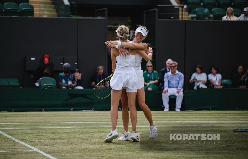 Doubles Alena Kovackova (CZE) and Laura Samsonova (CZE) · Doubles Alena Kovackova (CZE) and Laura Samsonova — 2023 Wimbledon