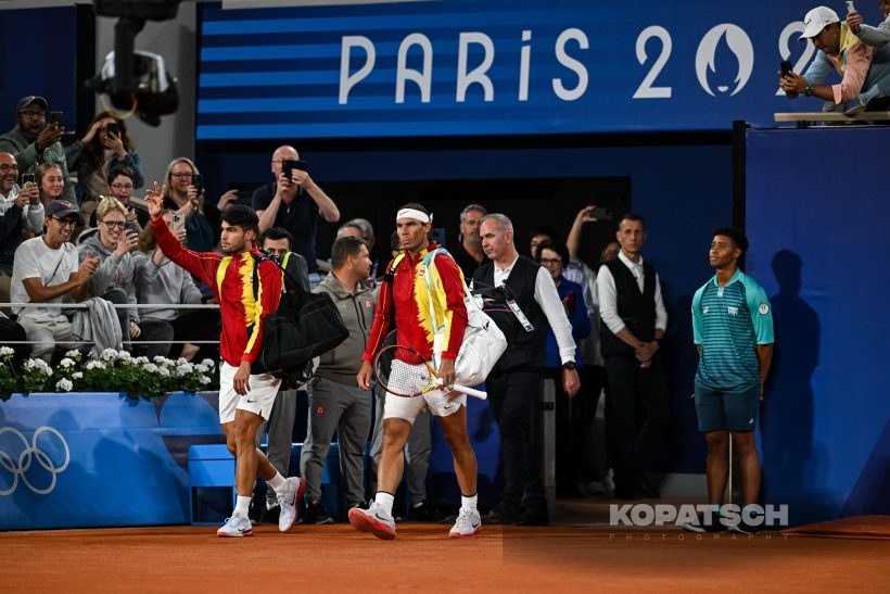 Carlos Alcaraz · Rafael Nadal — 2024 Olympics Paris