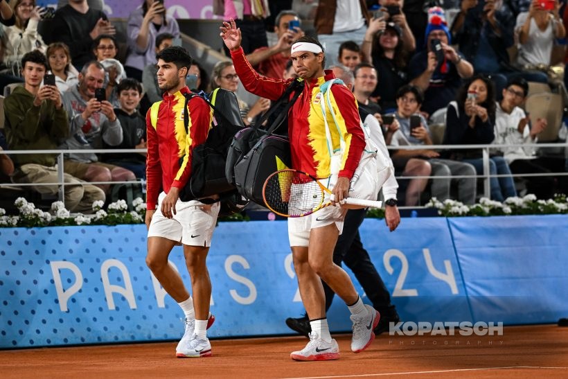 Carlos Alcaraz · Rafael Nadal — 2024 Olympics Paris