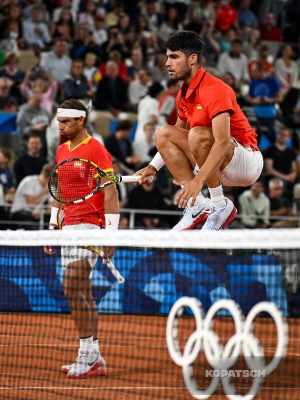 Carlos Alcaraz · Rafael Nadal — 2024 Olympics Paris