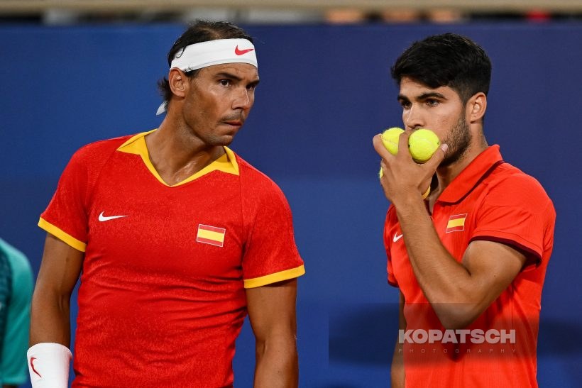 Rafael Nadal · Carlos Alcaraz — 2024 Olympics Paris