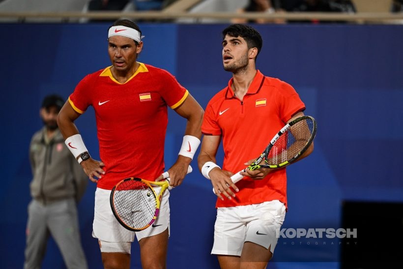 Rafael Nadal · Carlos Alcaraz — 2024 Olympics Paris