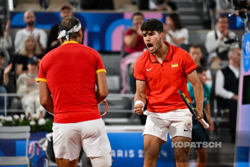 Carlos Alcaraz · Rafael Nadal — 2024 Olympics Paris