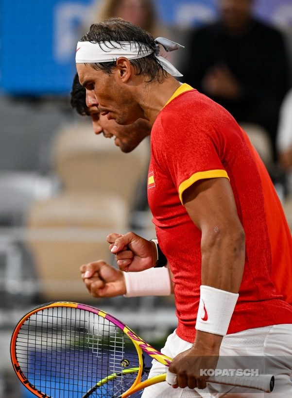 Rafael Nadal · Carlos Alcaraz — 2024 Olympics Paris