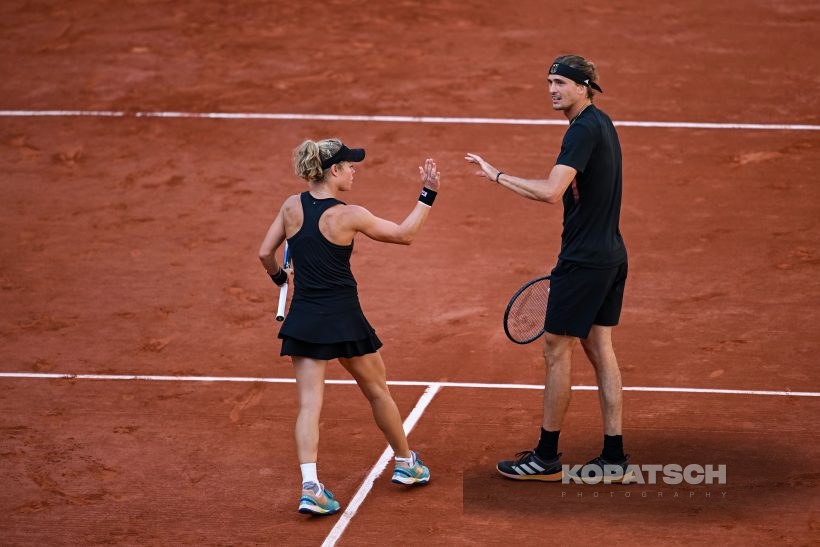 Alexander Zverev · Laura Siegemund — 2024 Olympics Paris
