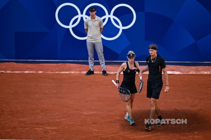 Alexander Zverev · Laura Siegemund — 2024 Olympics Paris