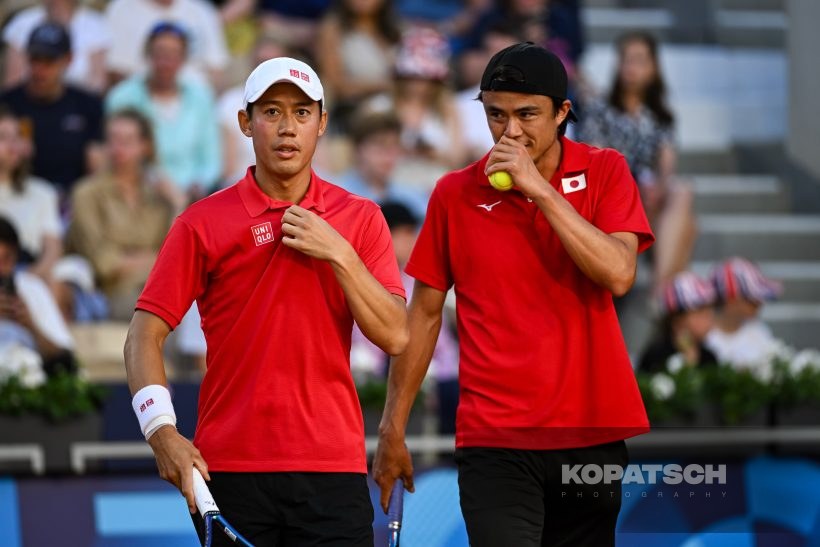 Kei Nishikori · Taro Daniel — 2024 Olympics Paris