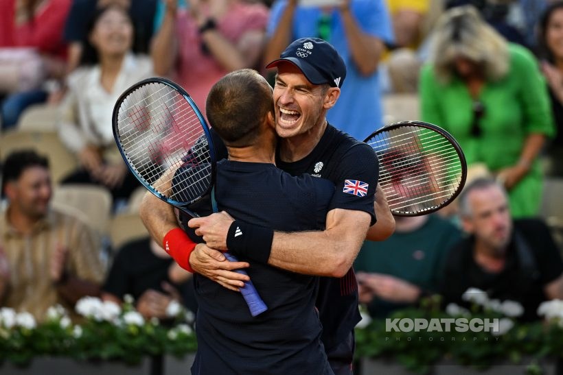 Andy Murray · Dan Evans — 2024 Olympics Paris