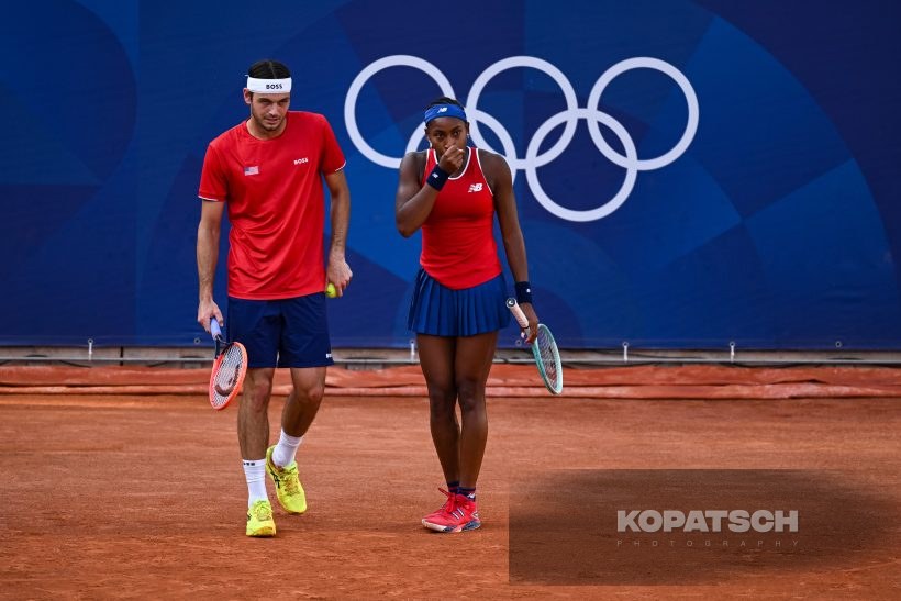 Taylor Fritz · Coco Gauff — 2024 Olympics Paris