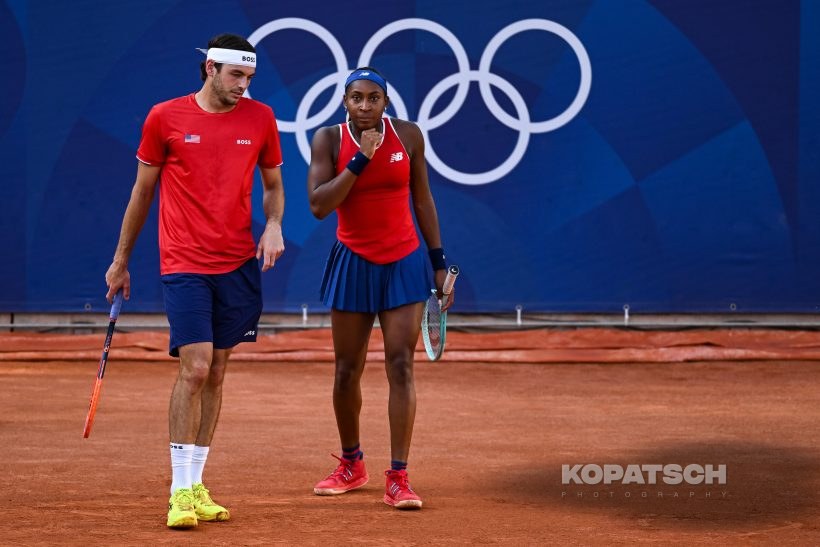 Taylor Fritz · Coco Gauff — 2024 Olympics Paris