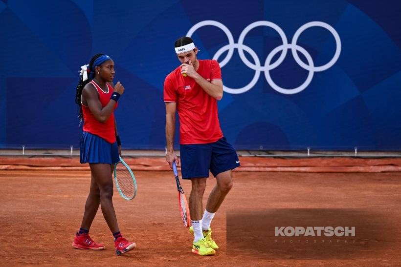 Taylor Fritz · Coco Gauff — 2024 Olympics Paris
