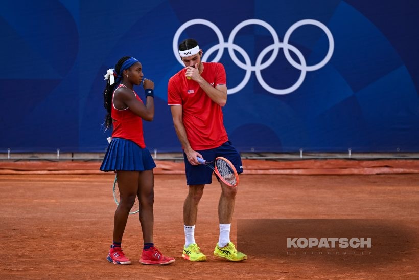 Taylor Fritz · Coco Gauff — 2024 Olympics Paris