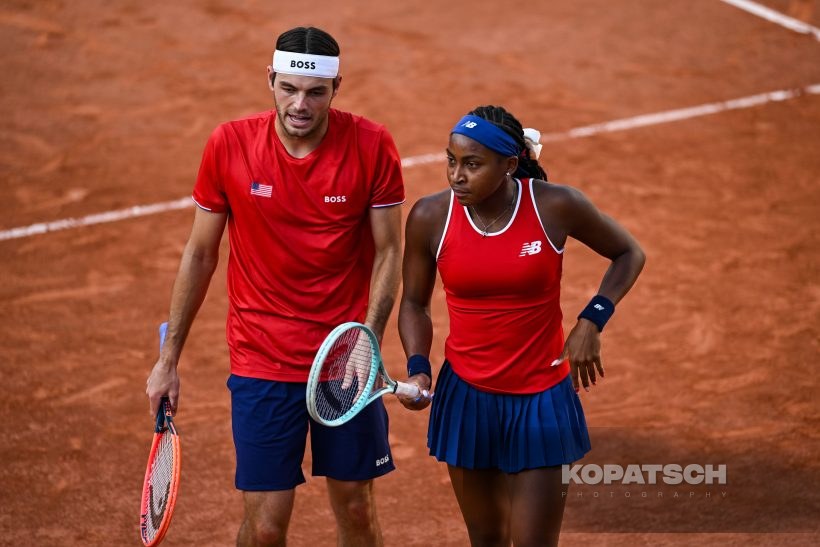 Taylor Fritz · Coco Gauff — 2024 Olympics Paris