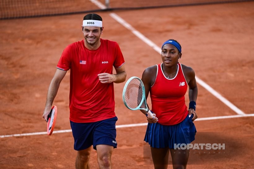 Taylor Fritz · Coco Gauff — 2024 Olympics Paris