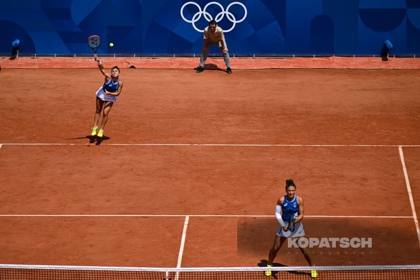 Jasmine Paolini · Sara Errani — 2024 Olympics Paris