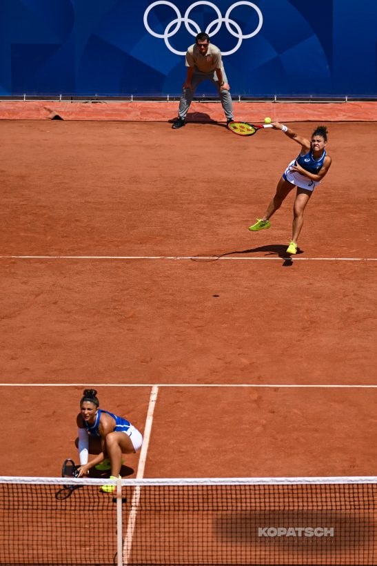 Jasmine Paolini · Sara Errani — 2024 Olympics Paris