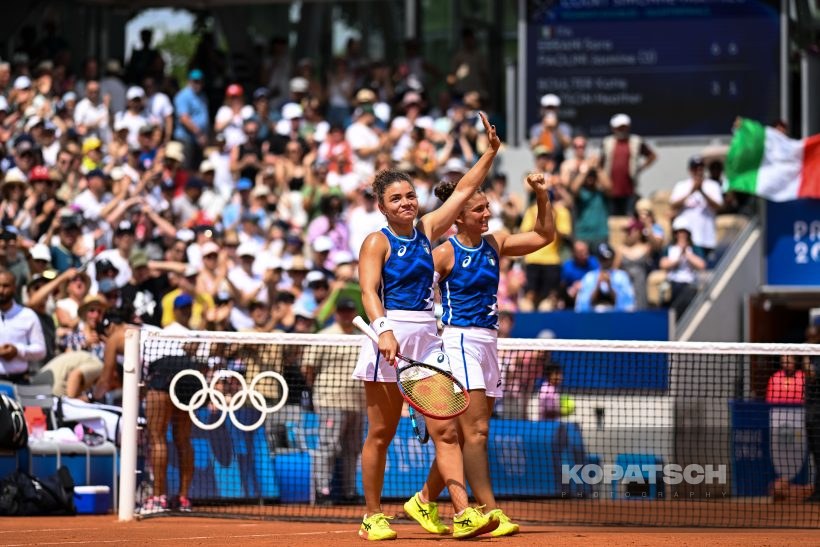 Jasmine Paolini · Sara Errani — 2024 Olympics Paris