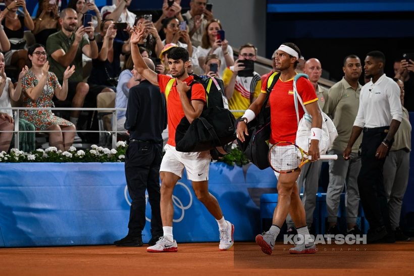 Rafael Nadal · Carlos Alcaraz — 2024 Olympics Paris