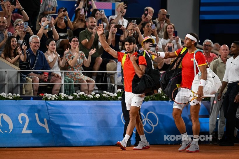 Rafael Nadal · Carlos Alcaraz — 2024 Olympics Paris