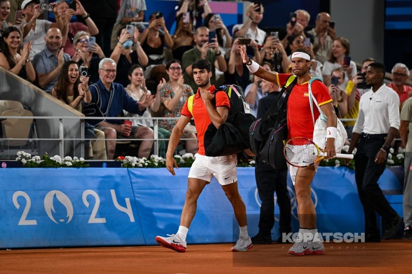 Rafael Nadal · Carlos Alcaraz — 2024 Olympics Paris