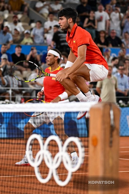 Rafael Nadal · Carlos Alcaraz — 2024 Olympics Paris