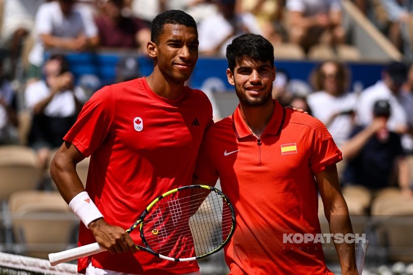 Carlos Alcaraz · Felix Auger-Aliassime — 2024 Olympics Paris