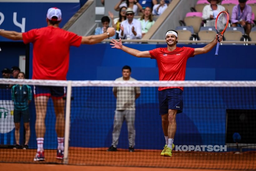 Taylor Fritz · Tommy Paul — 2024 Olympics Paris