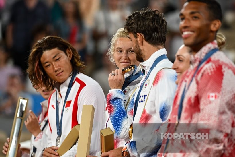 Katerina Siniakova · Tomas Machac — 2024 Olympics Paris