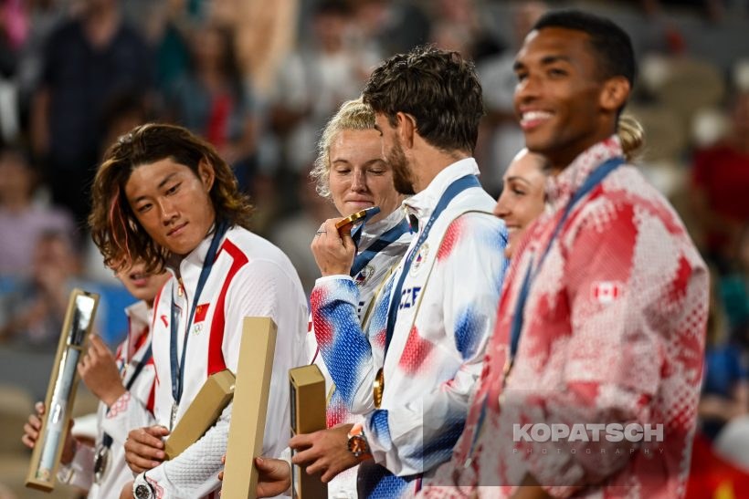 Katerina Siniakova · Tomas Machac — 2024 Olympics Paris
