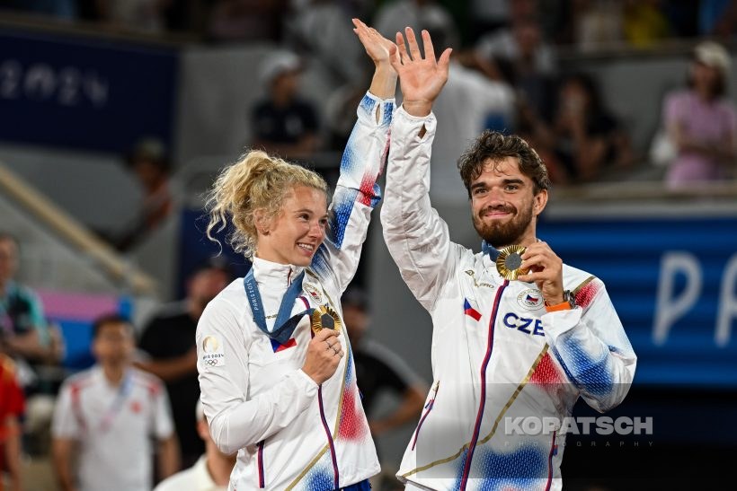 Katerina Siniakova · Tomas Machac — 2024 Olympics Paris
