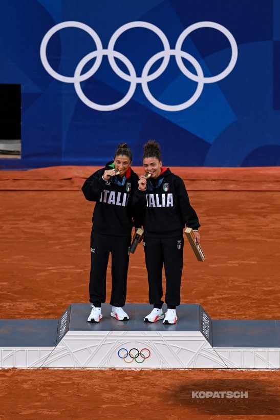 Sara Errani · Jasmine Paolini — 2024 Olympics Paris
