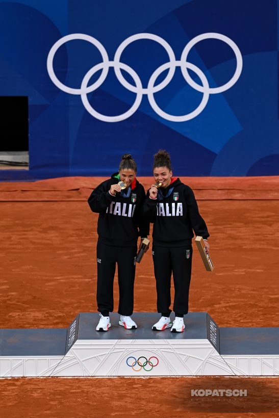 Sara Errani · Jasmine Paolini — 2024 Olympics Paris