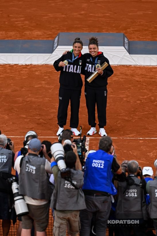 Sara Errani · Jasmine Paolini — 2024 Olympics Paris