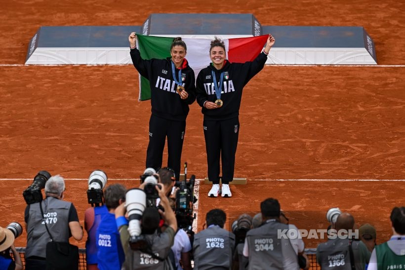 Sara Errani · Jasmine Paolini — 2024 Olympics Paris