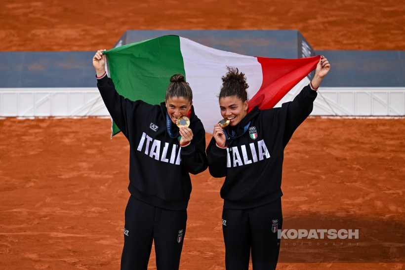 Sara Errani · Jasmine Paolini — 2024 Olympics Paris